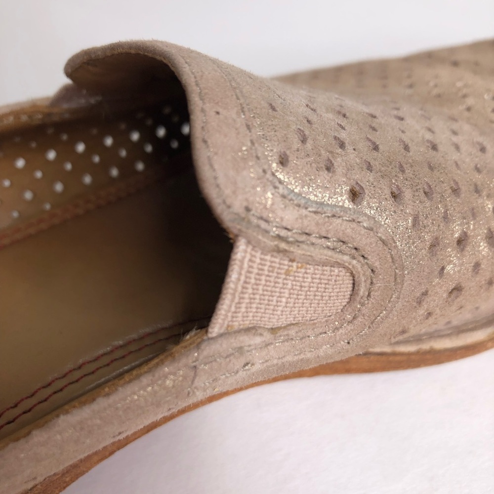 Trask Perforated Tan Loafers - Picture 5 of 11
